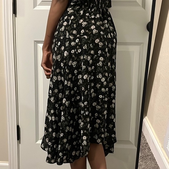 Max Studio Floral Midi Sundress with Flutter Sleeves - Picture 2 of 5